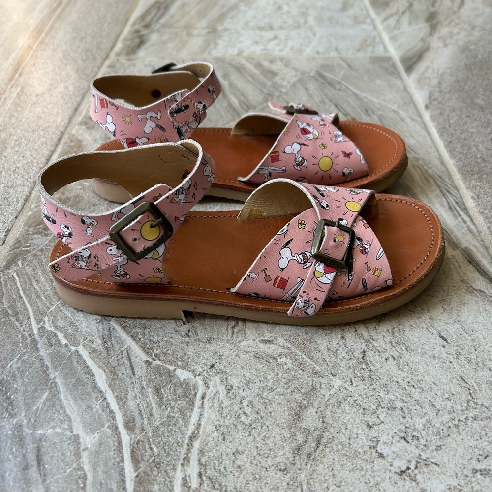 Young Soles Sonny Pink Sandals, Size 34 EU, 3 US - Picture 4 of 13